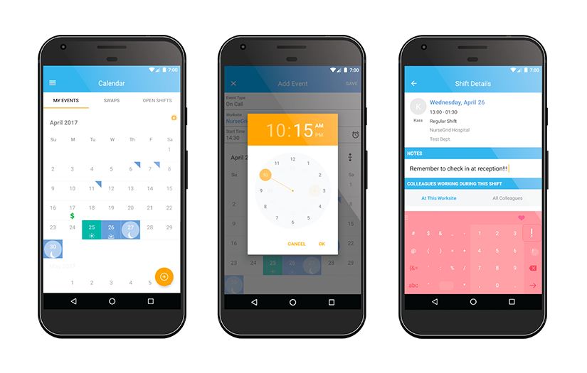 NurseGrid screenshot 1